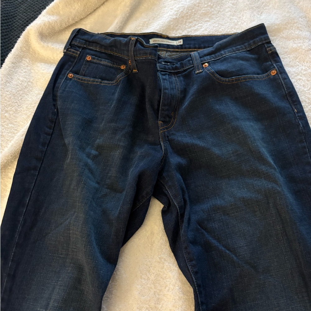 Levi's Dark Blue Relaxed Fit Jeans